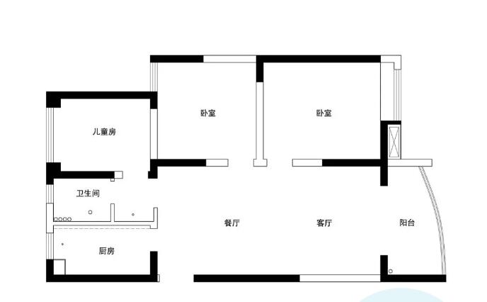 88平米保留三臥室，還要逼設計師實(shí)現衣帽間